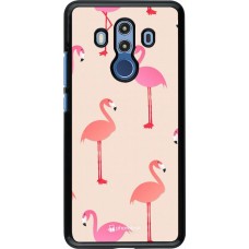 Hülle Huawei Mate 10 Pro - Pink Flamingos Pattern