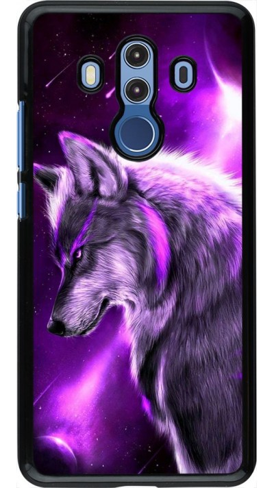 Coque Huawei Mate 10 Pro - Purple Sky Wolf