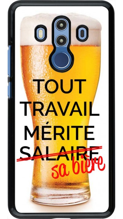 Hülle Huawei Mate 10 Pro - Tout travail mérite sa bière