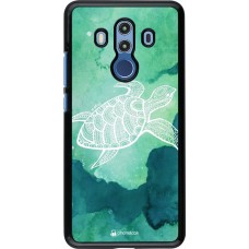 Coque Huawei Mate 10 Pro - Turtle Aztec Watercolor