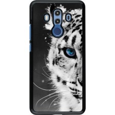 Hülle Huawei Mate 10 Pro - White tiger blue eye