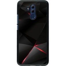 Coque Huawei Mate 20 Lite - Black Red Lines