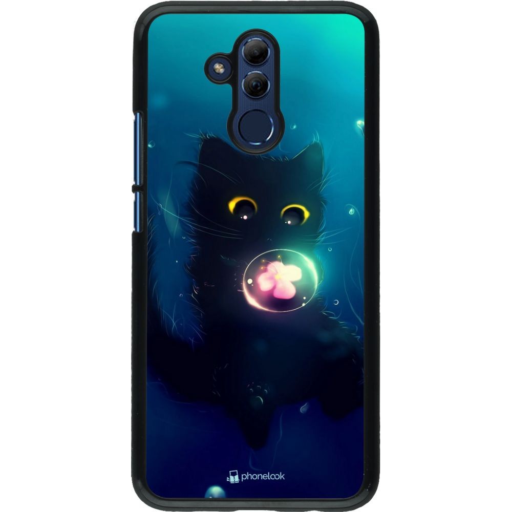 Hülle Huawei Mate 20 Lite - Cute Cat Bubble