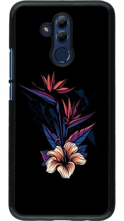 Coque Huawei Mate 20 Lite - Dark Flowers