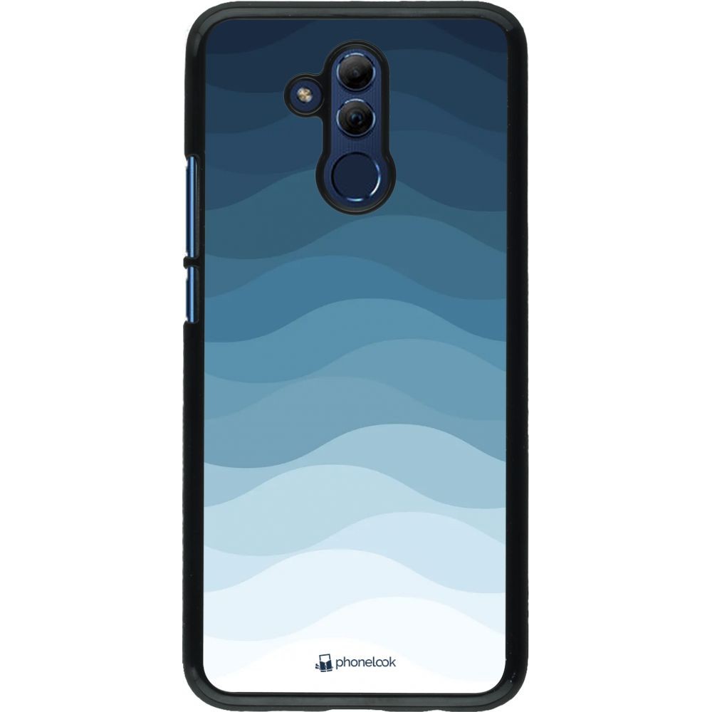 Coque Huawei Mate 20 Lite - Flat Blue Waves