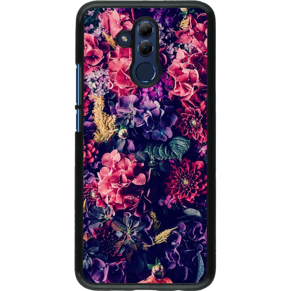 Coque Huawei Mate 20 Lite - Flowers Dark
