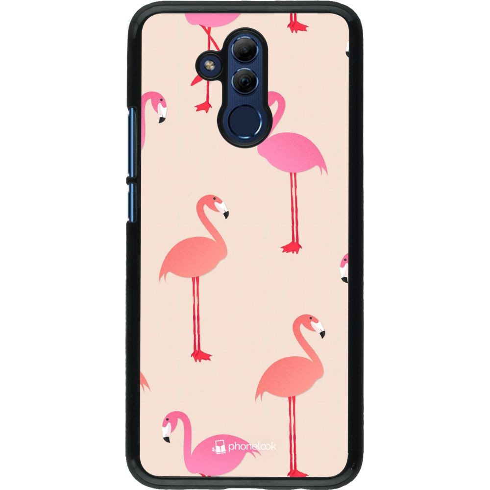 Hülle Huawei Mate 20 Lite - Pink Flamingos Pattern