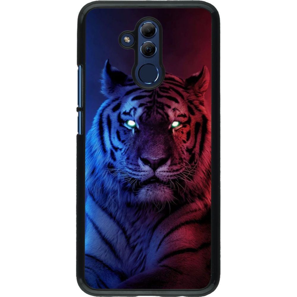 Hülle Huawei Mate 20 Lite - Tiger Blue Red