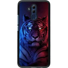 Coque Huawei Mate 20 Lite - Tiger Blue Red
