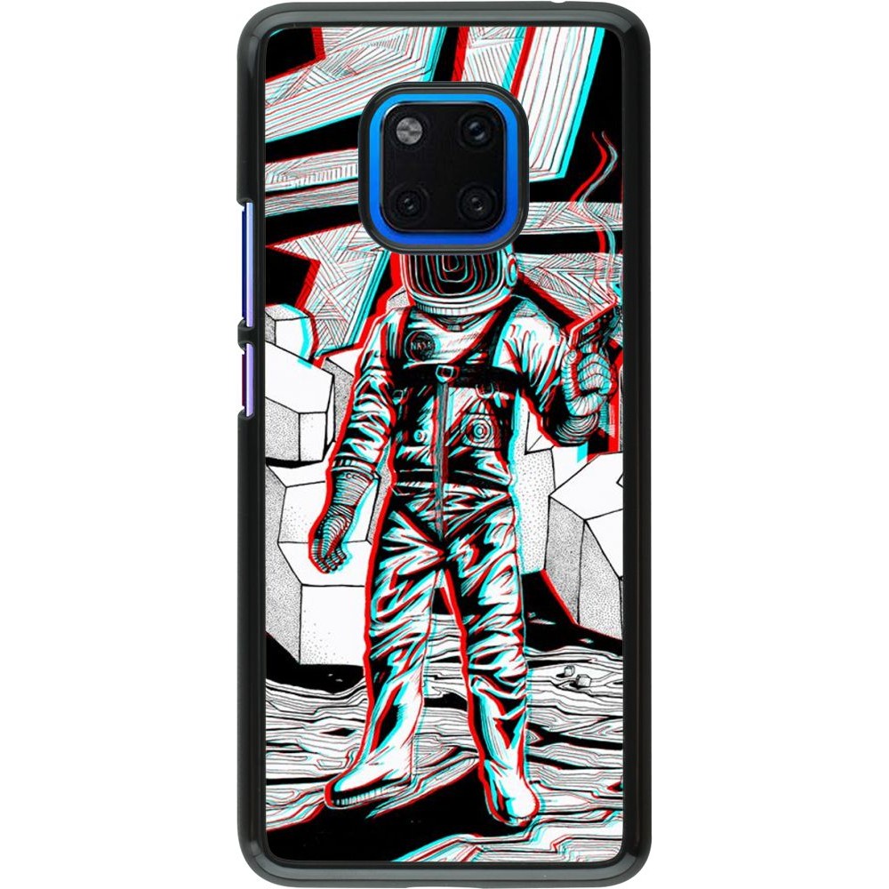 Coque Huawei Mate 20 Pro - Anaglyph Astronaut