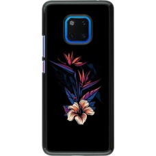 Hülle Huawei Mate 20 Pro - Dark Flowers