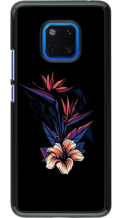 Coque Huawei Mate 20 Pro - Dark Flowers