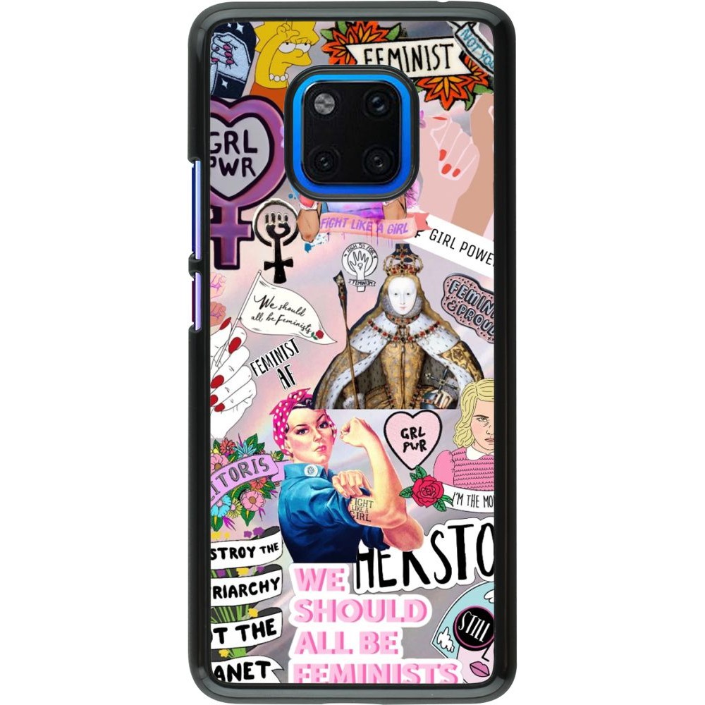 Coque Huawei Mate 20 Pro - Girl Power Collage