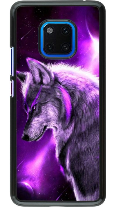 Coque Huawei Mate 20 Pro - Purple Sky Wolf