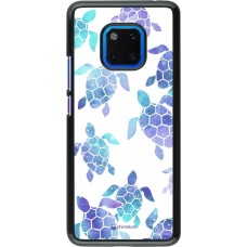 Coque Huawei Mate 20 Pro - Turtles pattern watercolor