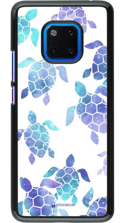 Coque Huawei Mate 20 Pro - Turtles pattern watercolor