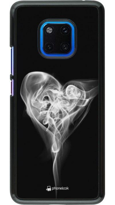 Hülle Huawei Mate 20 Pro - Valentine 2022 Black Smoke