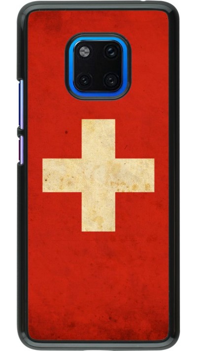 Hülle Huawei Mate 20 Pro - Vintage Flag SWISS