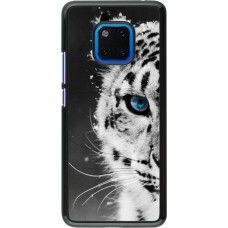Hülle Huawei Mate 20 Pro - White tiger blue eye