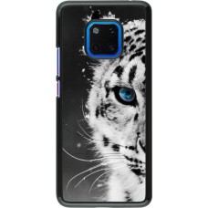 Coque Huawei Mate 20 Pro - White tiger blue eye