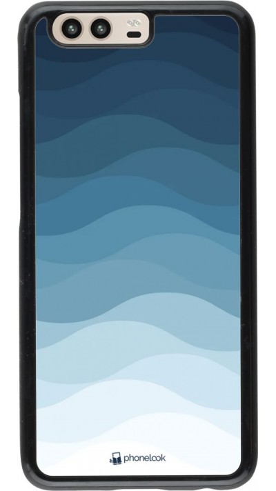 Coque Huawei P10 - Flat Blue Waves