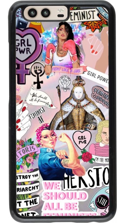 Coque Huawei P10 - Girl Power Collage