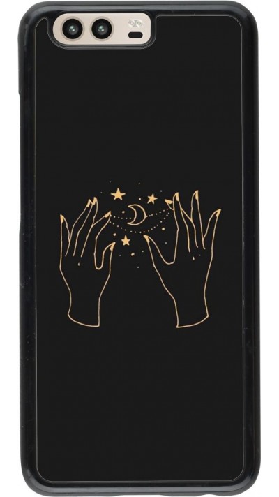 Coque Huawei P10 - Grey magic hands
