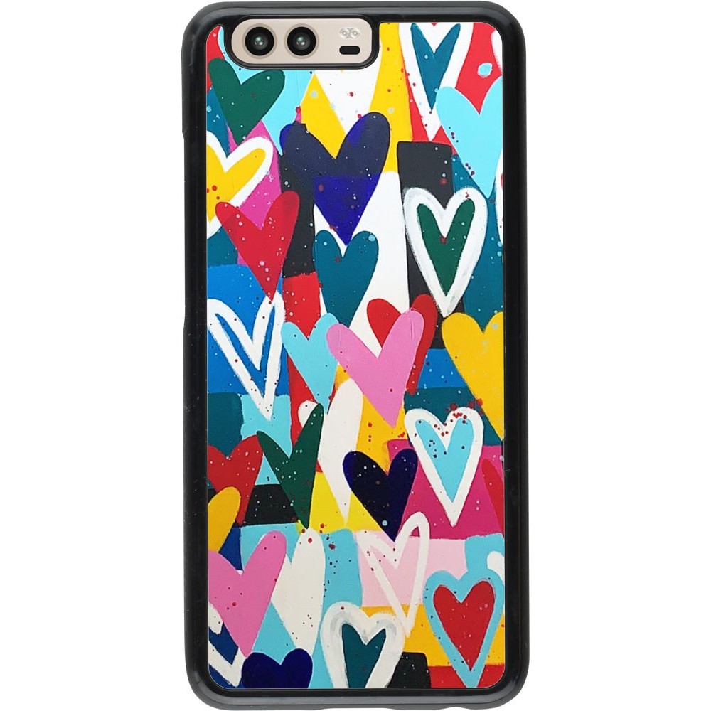 Coque Huawei P10 - Joyful Hearts