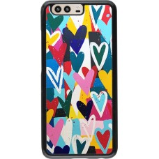 Coque Huawei P10 - Joyful Hearts
