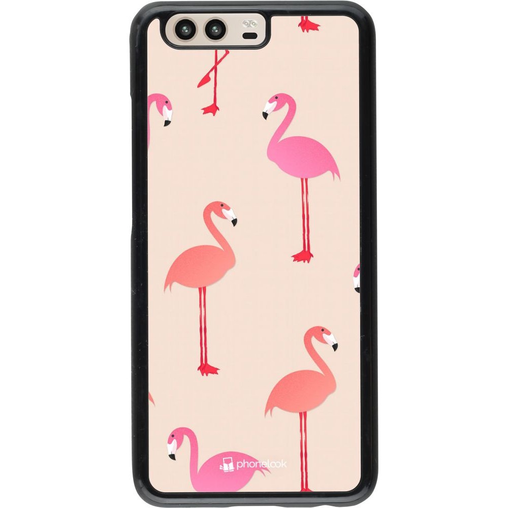 Coque Huawei P10 - Pink Flamingos Pattern