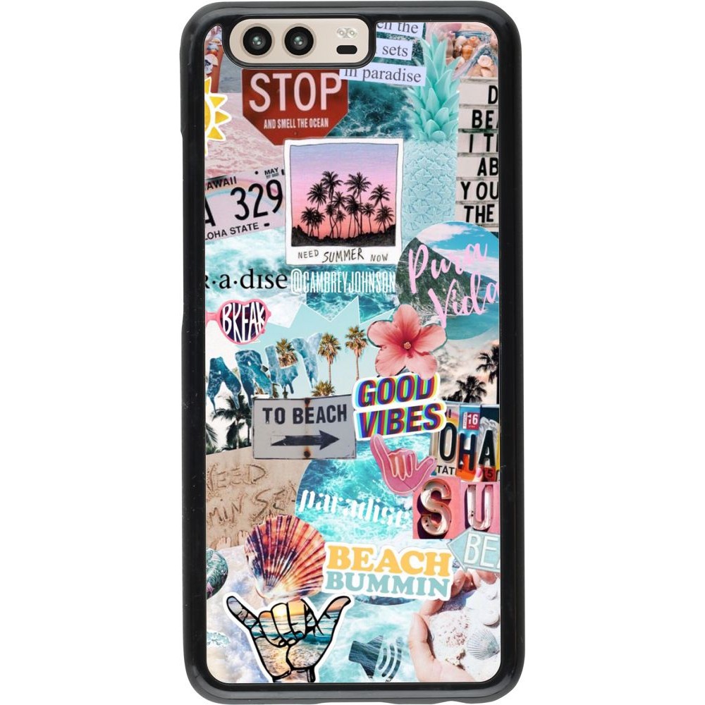 Coque Huawei P10 - Summer 20 collage