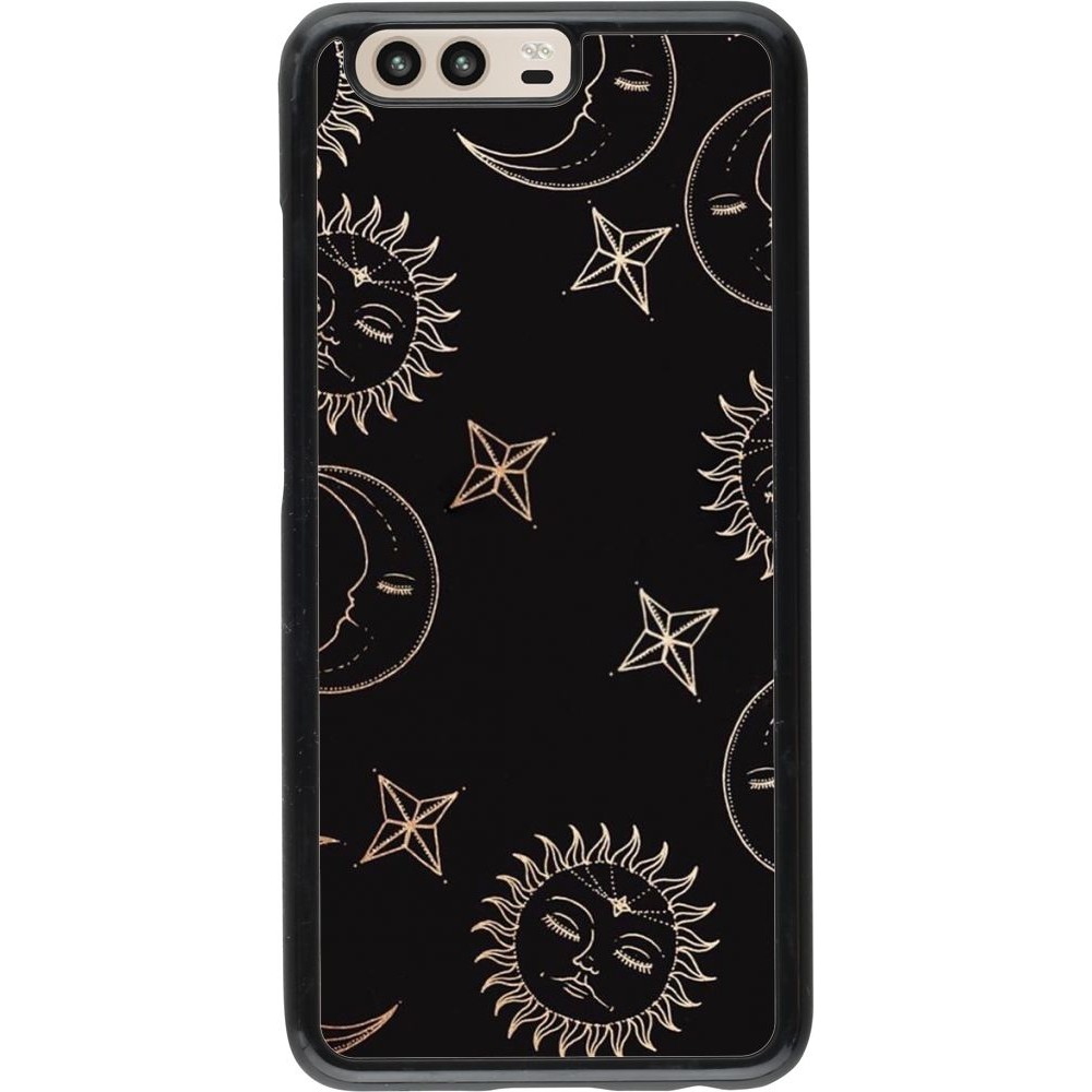Coque Huawei P10 - Suns and Moons