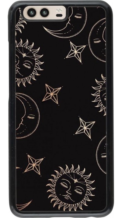 Coque Huawei P10 - Suns and Moons