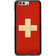 Coque Huawei P10 - Vintage Flag SWISS