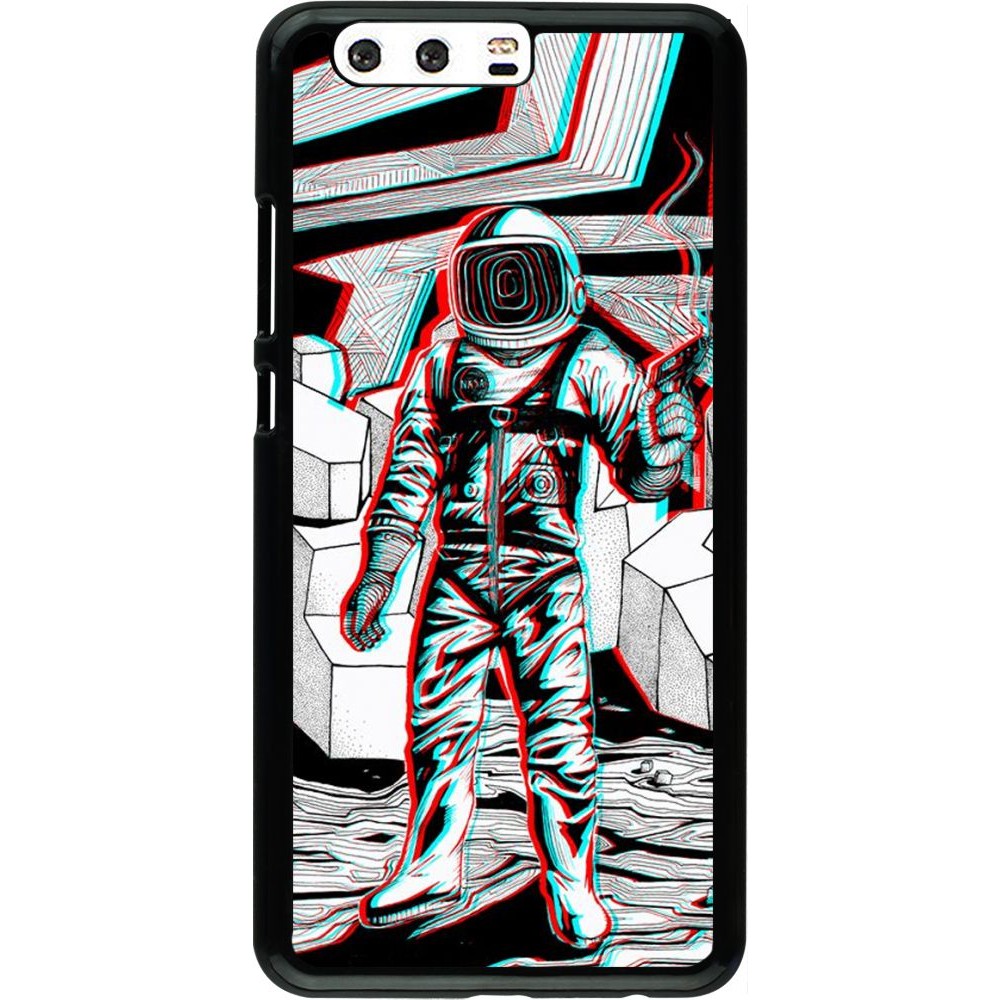 Coque Huawei P10 Plus - Anaglyph Astronaut