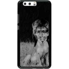 Hülle Huawei P10 Plus - Angry lions
