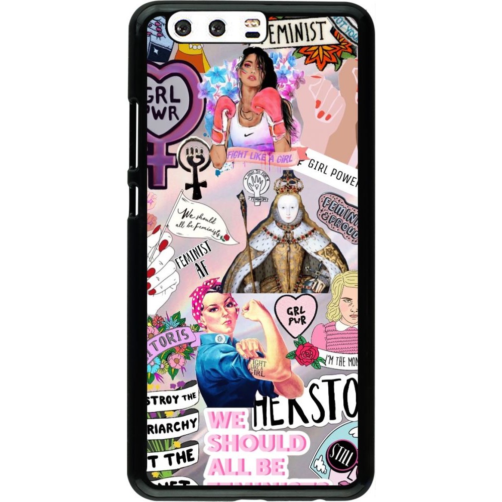 Coque Huawei P10 Plus - Girl Power Collage