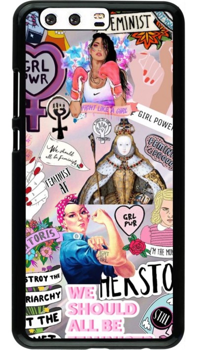 Coque Huawei P10 Plus - Girl Power Collage