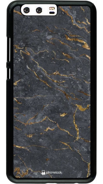 Hülle Huawei P10 Plus - Grey Gold Marble