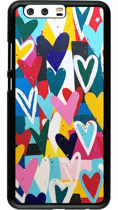 Coque Huawei P10 Plus - Joyful Hearts