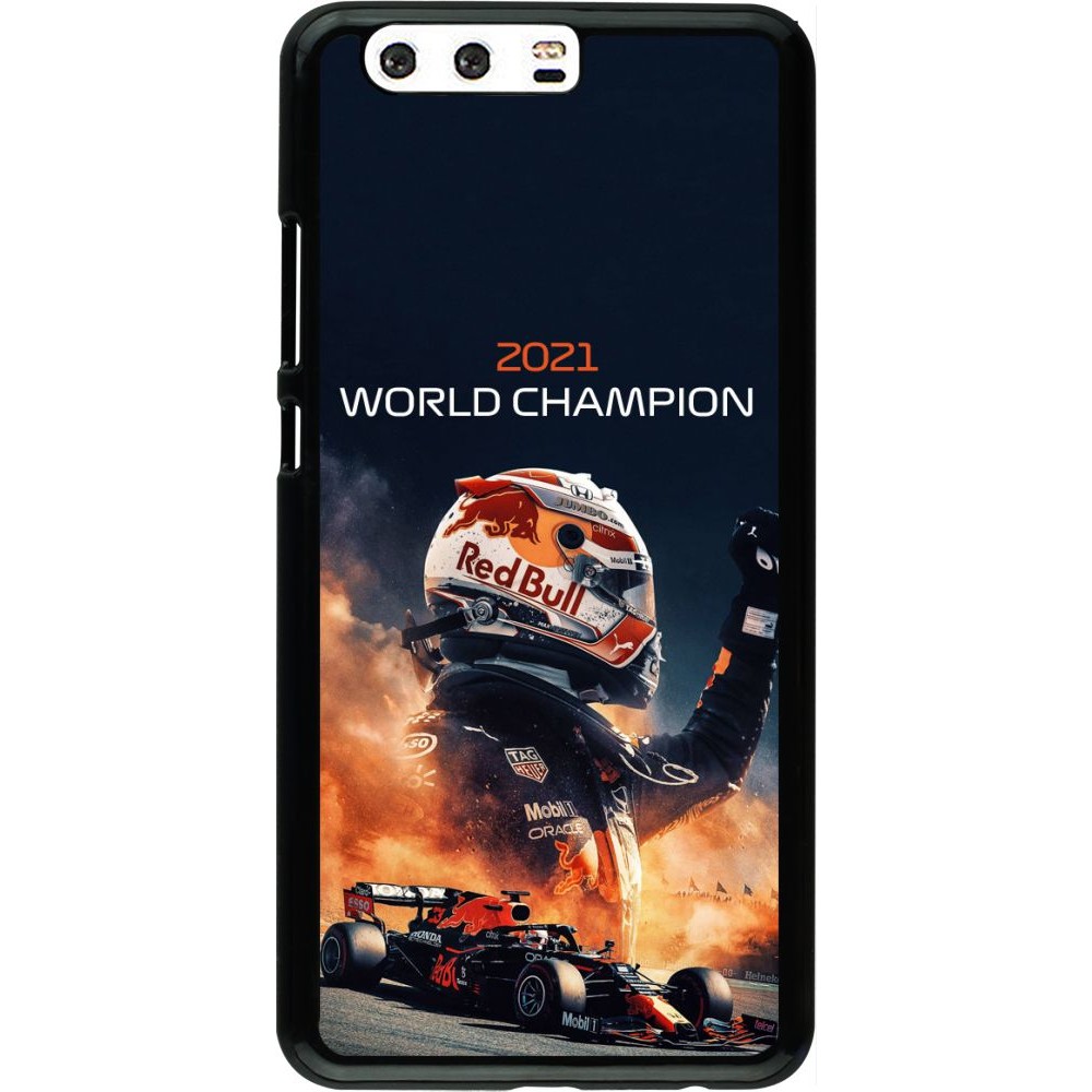 Coque Huawei P10 Plus - Max Verstappen 2021 World Champion