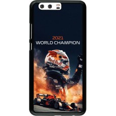 Coque Huawei P10 Plus - Max Verstappen 2021 World Champion