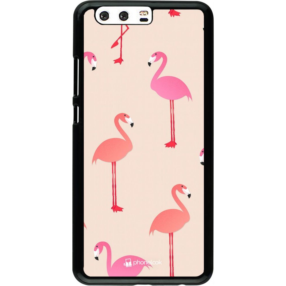 Hülle Huawei P10 Plus - Pink Flamingos Pattern