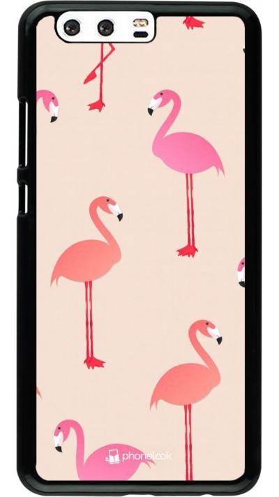 Coque Huawei P10 Plus - Pink Flamingos Pattern