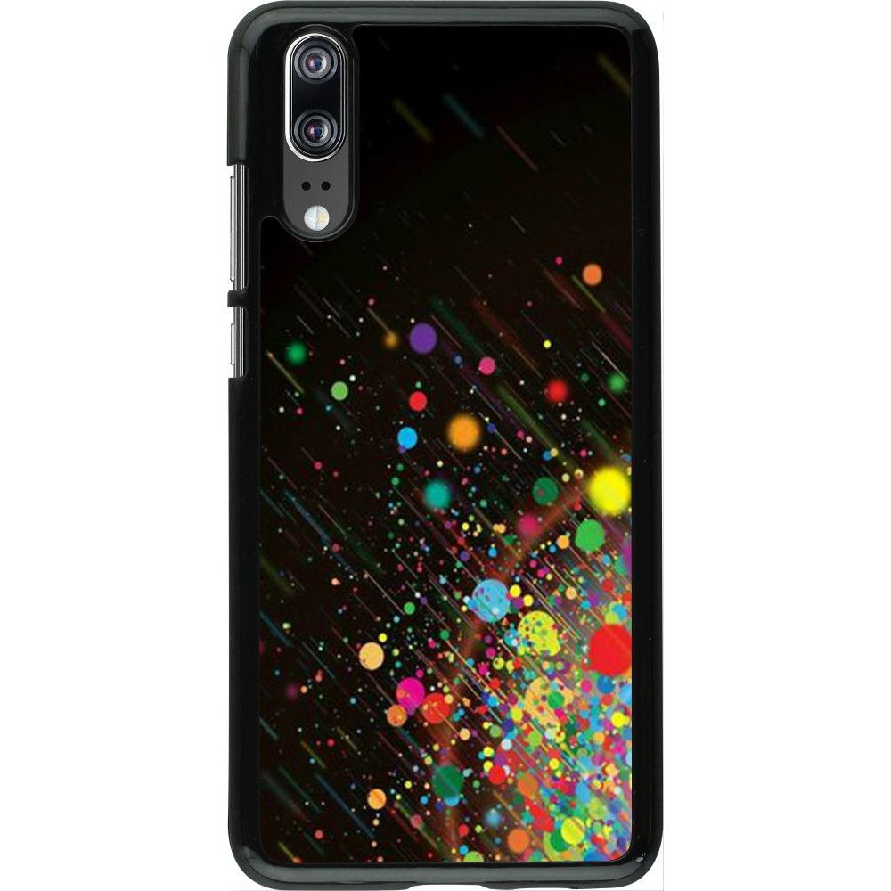 Coque Huawei P20 - Abstract bubule lines
