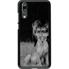 Coque Huawei P20 - Angry lions