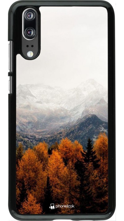 Coque Huawei P20 - Autumn 21 Forest Mountain