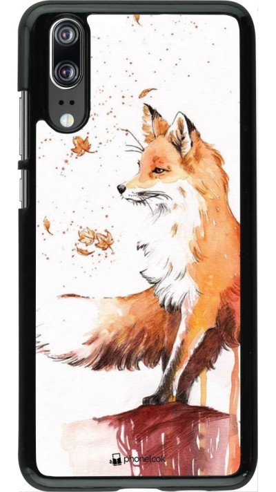 Coque Huawei P20 - Autumn 21 Fox