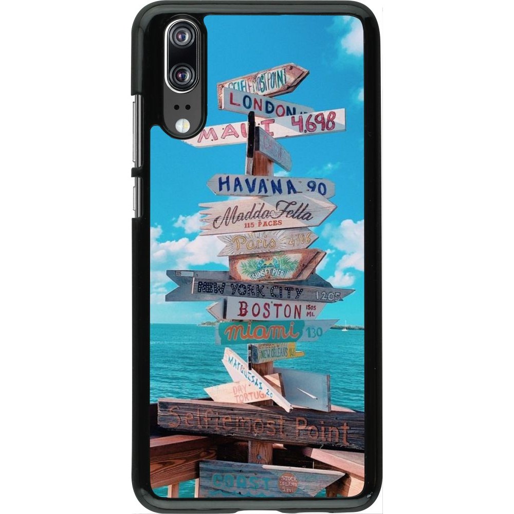 Coque Huawei P20 - Cool Cities Directions