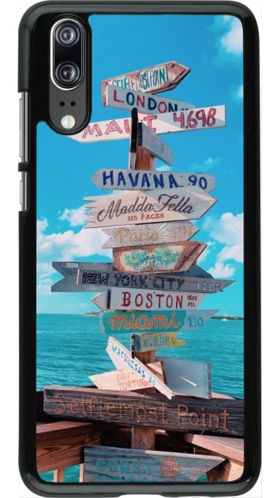 Coque Huawei P20 - Cool Cities Directions